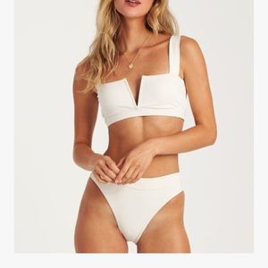 Billabong Sol Searcher Tank Bikini Top - White